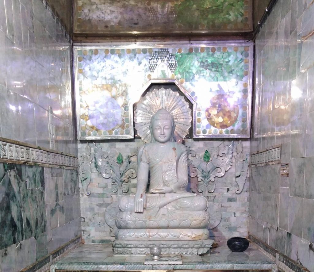 Jadeite Jade Buddha statue